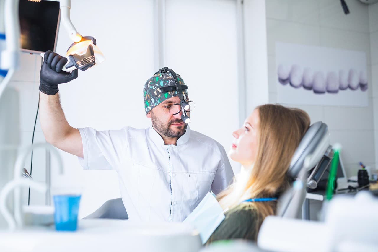 Dental website design services - contact us background