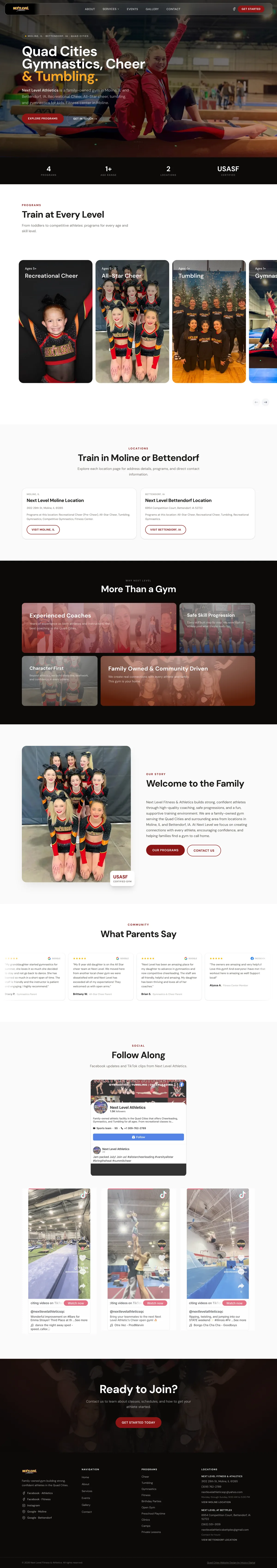 Website Design - Next Level QC