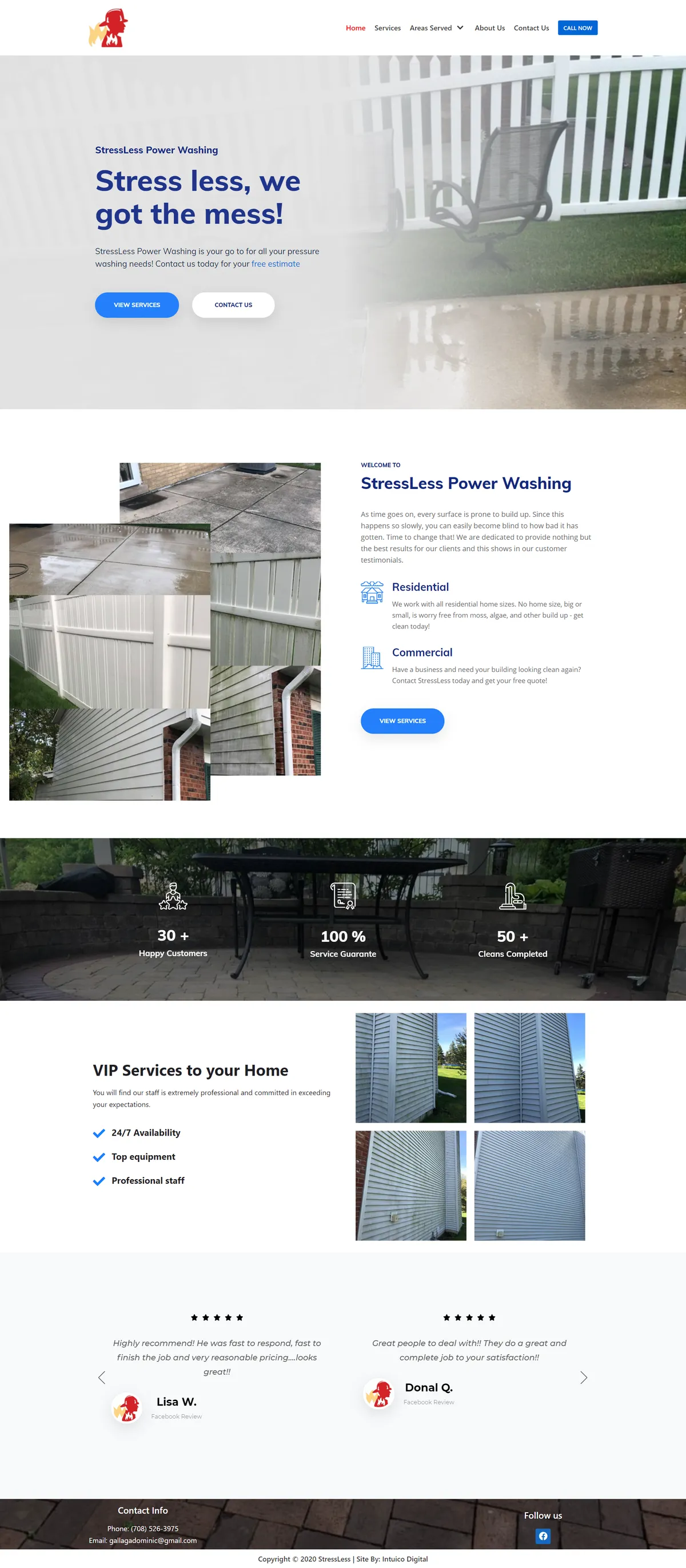 Website Design - Stressless